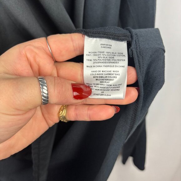 GO by Go Silk 100% Silk Long-Sleeve Shirt - Picture 4 of 6